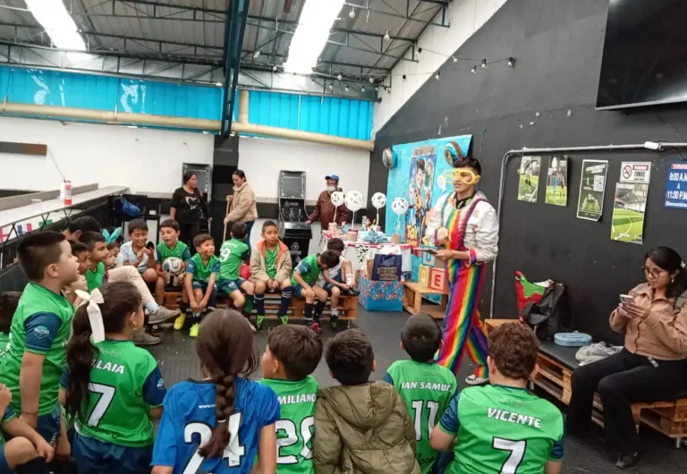 Celebracion de Cumpleaños niños NICOES